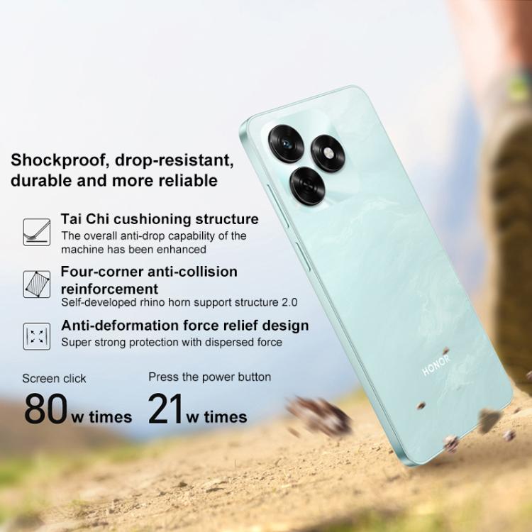 Honor Play 70C, 4GB+64GB, 6.75 inch MagicOS 9.0 Android 15 MediaTek Helio G81 Ultra Octa Core, Network: 4G, OTG, 4GB+64GB - ORIWHIZHonorSmart Phones