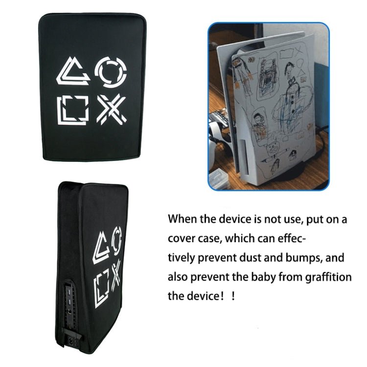 Host Dust Cover Protective Sleeve For PS5, (Black) - ORIWHIZSony AccessoriesSony Accessories CasesToys & Hobbies