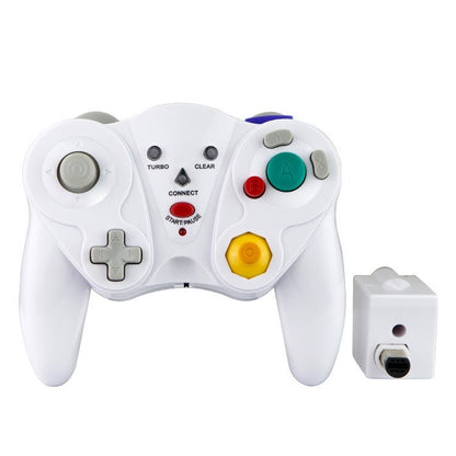 HY - 5201 2.4HGz Wireless Gamepad For Nintendo NGC, HY - 5201 White, HY - 5201Purple, HY - 5201Black, HY - 5201Orange, HY - 5201Silver - ORIWHIZNintendo AccessoriesNintendo Accessories GamepadsToys & Hobbies