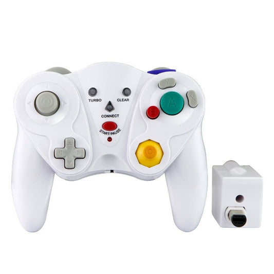 HY - 5201 2.4HGz Wireless Gamepad For Nintendo NGC, HY - 5201 White, HY - 5201Purple, HY - 5201Black, HY - 5201Orange, HY - 5201Silver - ORIWHIZNintendo AccessoriesNintendo Accessories GamepadsToys & Hobbies
