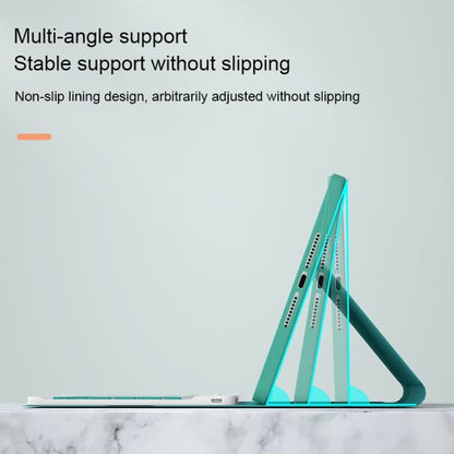 HY006 Round Keys Detachable Bluetooth Keyboard Leather Case with Holder for iPad mini 6, HY006 - ORIWHIZApple AccessoriesiPad KeyboardiPad Keyboard For iPad mini