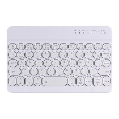 HY006D Round Keys Detachable Bluetooth Keyboard Leather Case with Colorful Backlight & Holder for iPad mini 6, HY006D - ORIWHIZApple AccessoriesiPad KeyboardiPad Keyboard For iPad mini