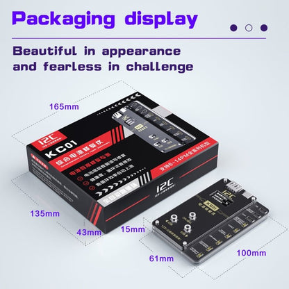 i2C KC01 Multi - function Comprehensive Battery Repair Instrument for iPhone 6 - 14 Pro Max, Standard Version - ORIWHIZ