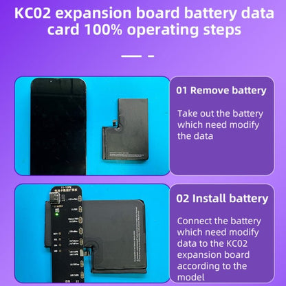 i2C KC02 Battery Data Repair Expansion Board Modifying Battery Efficiency for iPhone 11 - 15 Pro Max, KC02 - ORIWHIZ