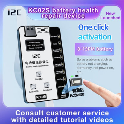 i2C KC02S Battery Health Recovery Device Activation Instrument For iPhone 11 - 15 Series, KC02S - ORIWHIZ