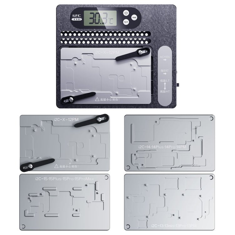 i2C T18 LCD Display PCB Motherboard Layered Desoldering Station For iPhone X - 15 Pro Max, For iPhone X - 15 Pro Max Module - ORIWHIZ