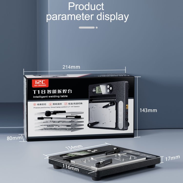 i2C T18 LCD Display PCB Motherboard Layered Desoldering Station For iPhone X - 15 Pro Max, For iPhone X - 15 Pro Max Module - ORIWHIZ