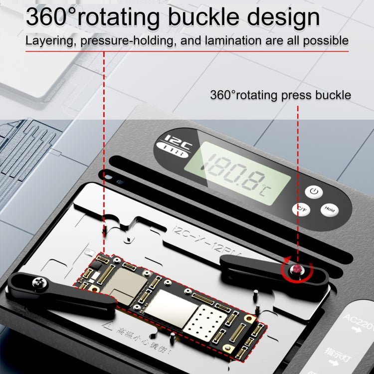 i2C T18 LCD Display PCB Motherboard Layered Desoldering Station For iPhone X - 15 Pro Max, For iPhone X - 15 Pro Max Module - ORIWHIZ