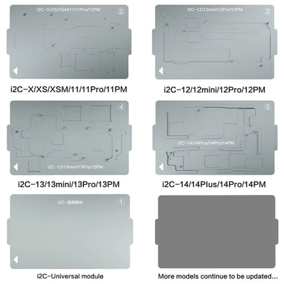 i2C T20 Intelligent Motherboard Middle Layered Heating Platform For iPhone X - 14 Series, i2C T20 For iPhone X - 14 Series - ORIWHIZ