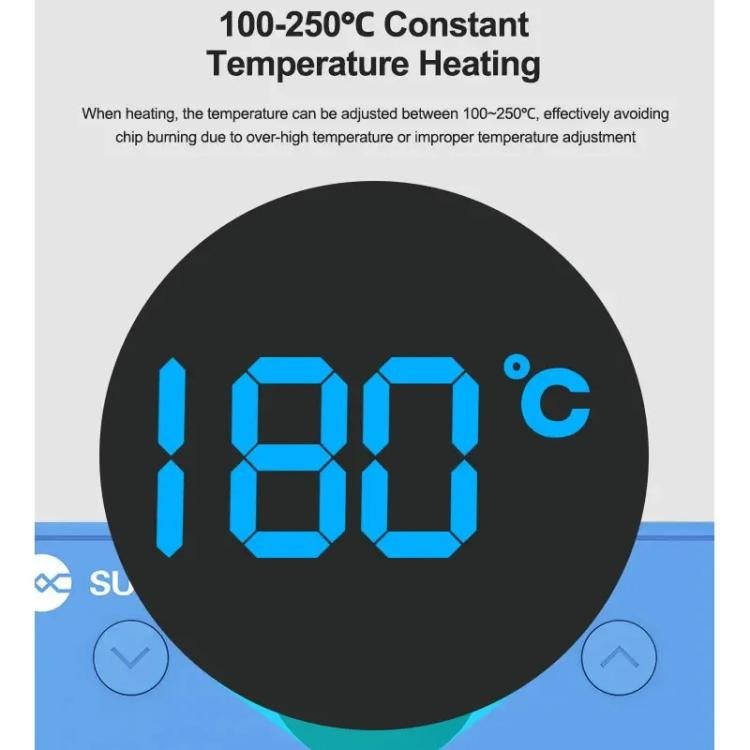 IC Chip Heating Glue Remover Mobile Phone Repair Chip Fast Heating Efficient Glue Removal Tool, SUNSHINE SS - T12C - ORIWHIZ