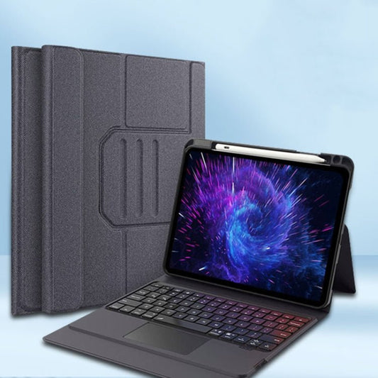 Integrated Bluetooth Keyboard Leather Case with Backlight & Touchpad, For iPad Pro 12.9 2022 / 2021 / 2020, For iPad Pro 11 2022 / 2021 / 2020, For iPad 10th Gen 10.9 2022, For iPad 10.2 2021 / 2020 / 2019, For iPad Air 2022 / 2020