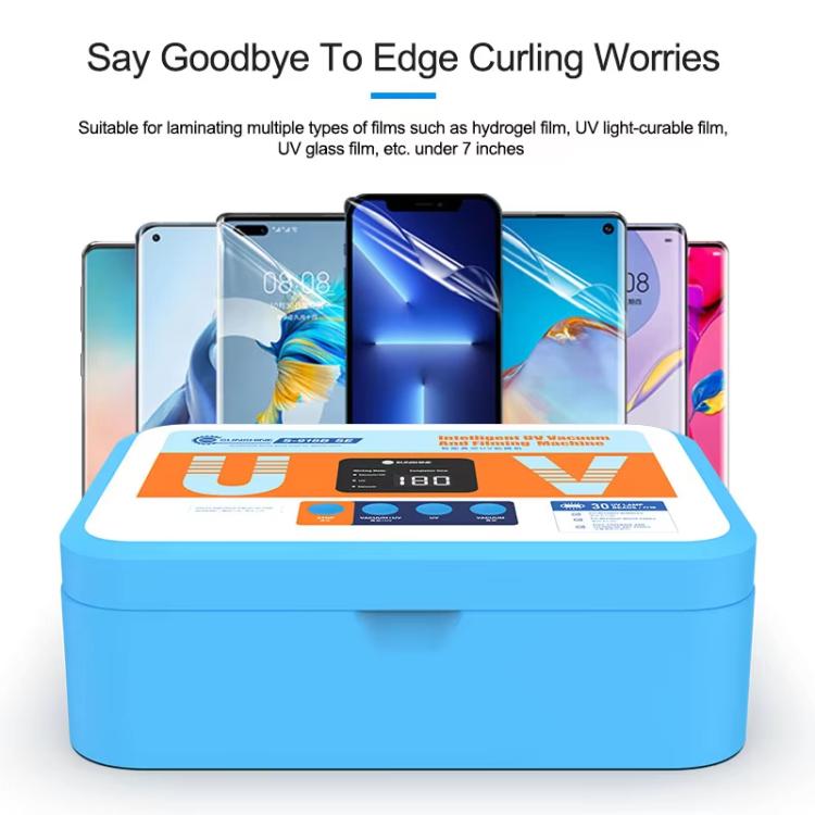 Intelligent UV Light Curing Film Vacuum Laminator UV Curing + Vacuum Holding Machine For Film Application Repair Tool, SUNSHINE S - 918B SE - ORIWHIZ