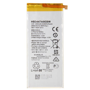 iPartsBuy 2600mAh HB3447A9EBW for Huawei P8 Rechargeable Li - Polymer Battery, For Huawei P8 - ORIWHIZ