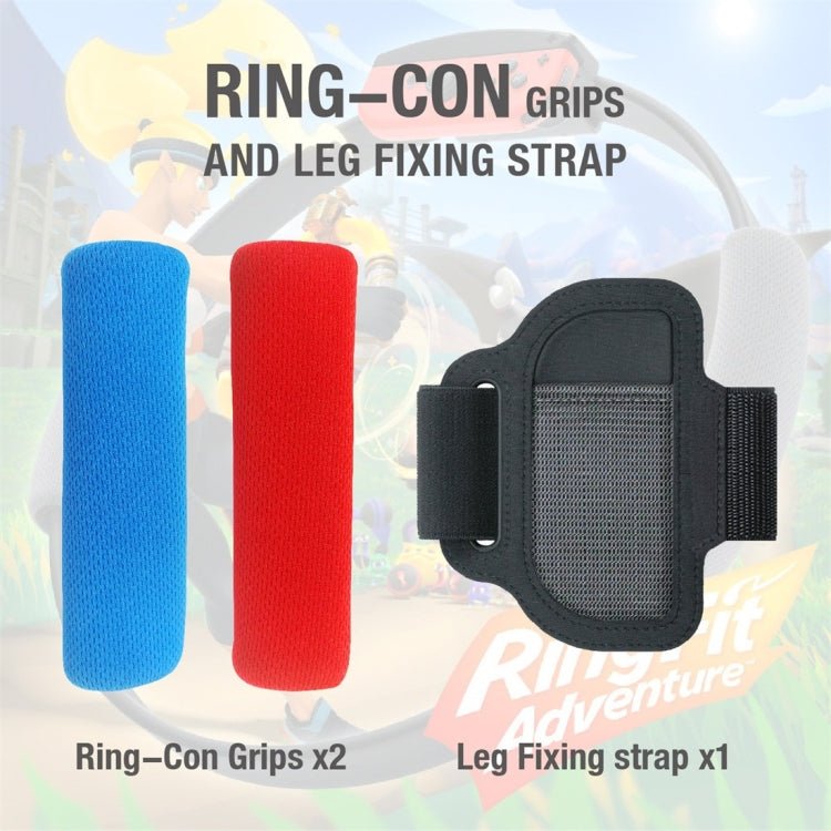 ipega GP - 319 For Switch Joy - Con Adjustable Gaming Controller Grip Gamepad Leg Fixing Straps + Cloth Cover Set, GP - 319 - ORIWHIZipegaNintendo AccessoriesNintendo Accessories Cases
