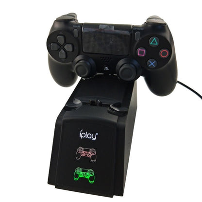 iplay Dual Port Charging Dock Station Stand / Controller Charging Stand for For Sony Playstation 4 PS4 & Slim PS4 Pro with LED Display Indicator Screen, HBP - 119 - ORIWHIZiplaySony AccessoriesSony Accessories Charger & Power