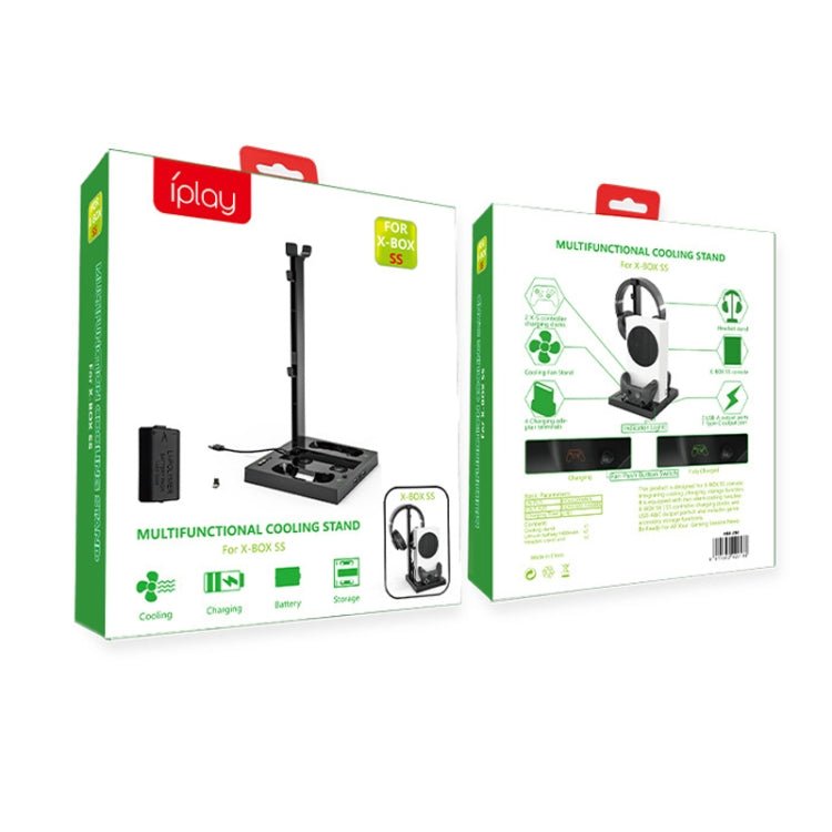 Iplay For Xbox Series S Host Cooling Bracket Handle Charging Base - ORIWHIZiplayMicroSoft AccessoriesMicroSoft Accessories Holder