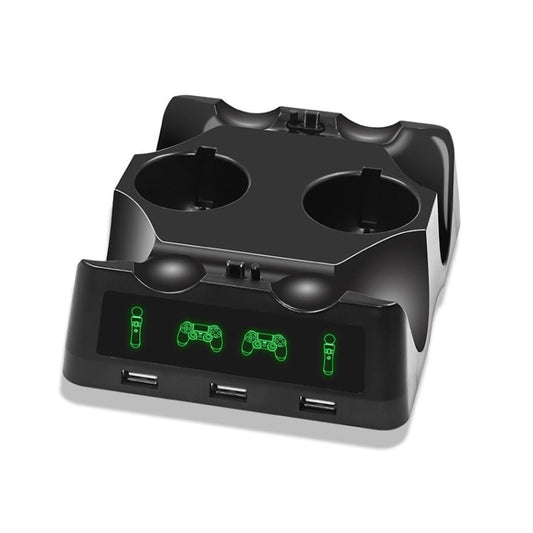 iPlay Gamepad Charger Multifunctional Charging Base For PS4 / PS4 Move / PS VR, For PS4 VR/PS VR/PS Move - ORIWHIZiplaySony AccessoriesSony Accessories Charger & Power