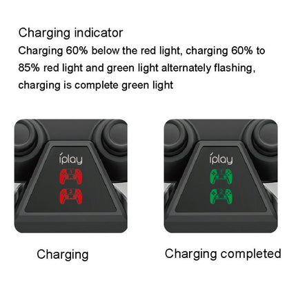 iplay HBP - 260 For PS5 Handle Charging Seat Electric Game Handle Fast Charging Seat, HBP - 260 - ORIWHIZiplaySony AccessoriesSony Accessories Charger & Power