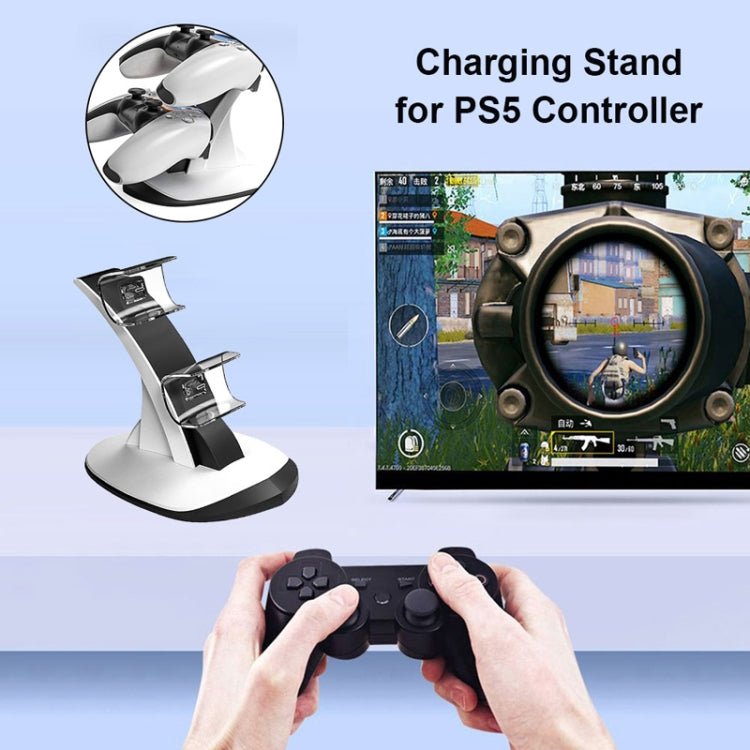 IPLAY HBP - 314 Wireless Bluetooth Handle Two - Seater Charger For PS5, HBP - 314 - ORIWHIZIPLAYSony AccessoriesSony Accessories Charger & Power