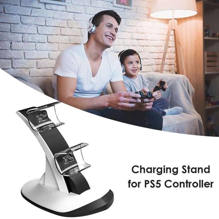 IPLAY HBP - 314 Wireless Bluetooth Handle Two - Seater Charger For PS5, HBP - 314 - ORIWHIZIPLAYSony AccessoriesSony Accessories Charger & Power