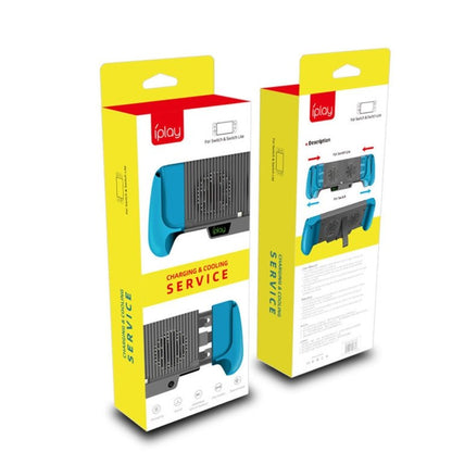 IPLAY Host Charging Grips Stand Shell Cooling Fan for Switch Lite - ORIWHIZiplayNintendo AccessoriesNintendo Accessories Charger & Power