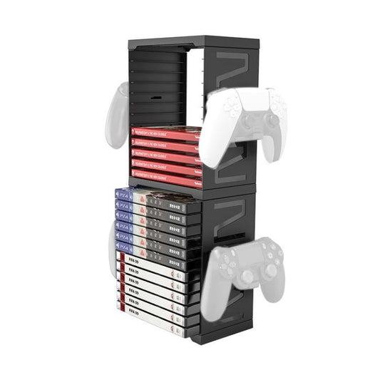 IPLAY Multi - Function Storage Bracket For Gamepad Card And Disc For PS4/PS5/XBOX/Switch, HBS - 259 - ORIWHIZIPLAYSony AccessoriesSony Accessories Holder