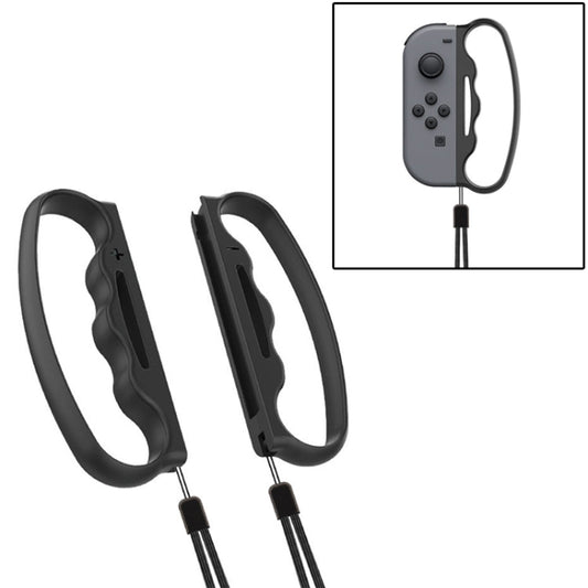 iPlay Small Handle Boxing Grip Gamepad Grip with Strap for Switch Joy - Con, Black, Red - ORIWHIZiplayNintendo AccessoriesNintendo Accessories Gamepads