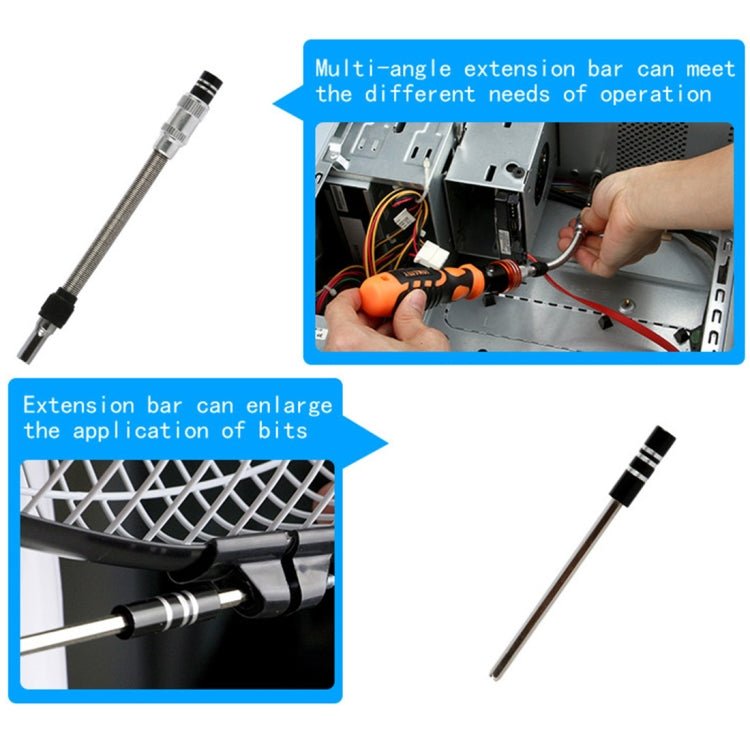 JAKEMY JM - 6121 31 in 1 Professional Screwdriver Kit Disassemble Tool Screwdriver Set Multifunction for Electronics Home Tools Repairing, JM - 6121 - ORIWHIZ