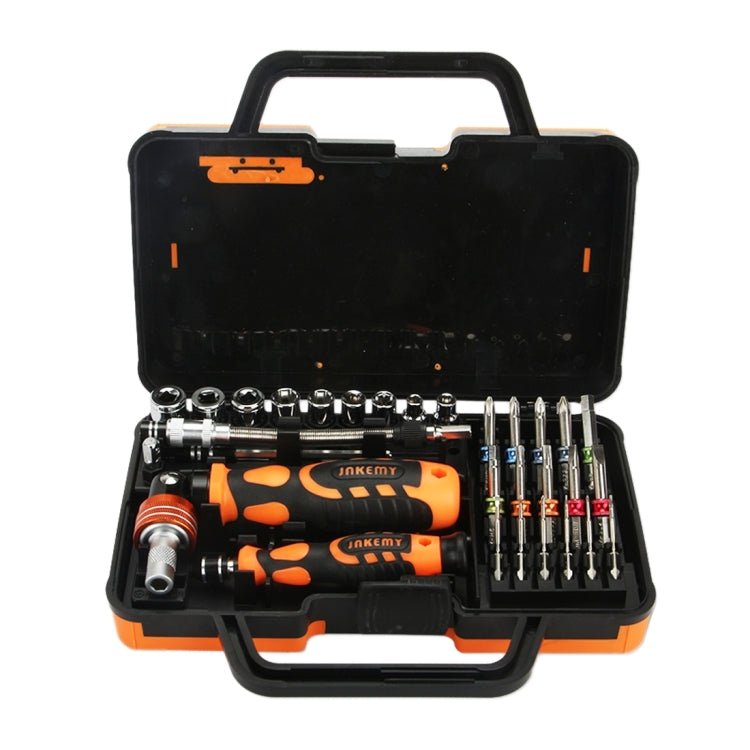 JAKEMY JM - 6123 31 in 1 Color Ring Professional Screwdriver Repair Tool Set, JM - 6123 31 in 1 - ORIWHIZ