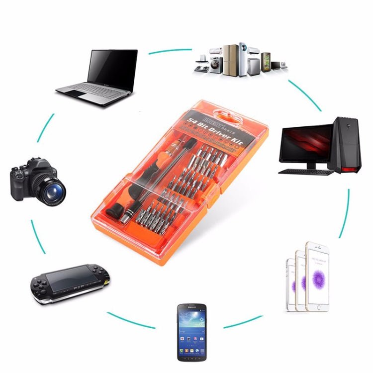 JAKEMY JM - 8125 58 in 1 Screwdriver Set Tool for Repairing Phones, JM - 8125 - ORIWHIZ