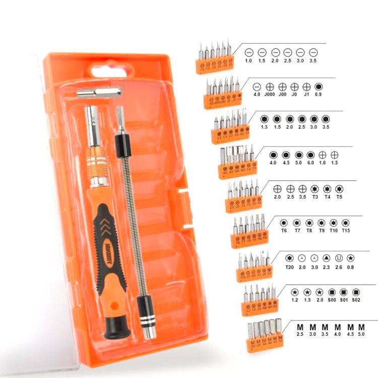 JAKEMY JM - 8125 58 in 1 Screwdriver Set Tool for Repairing Phones, JM - 8125 - ORIWHIZ