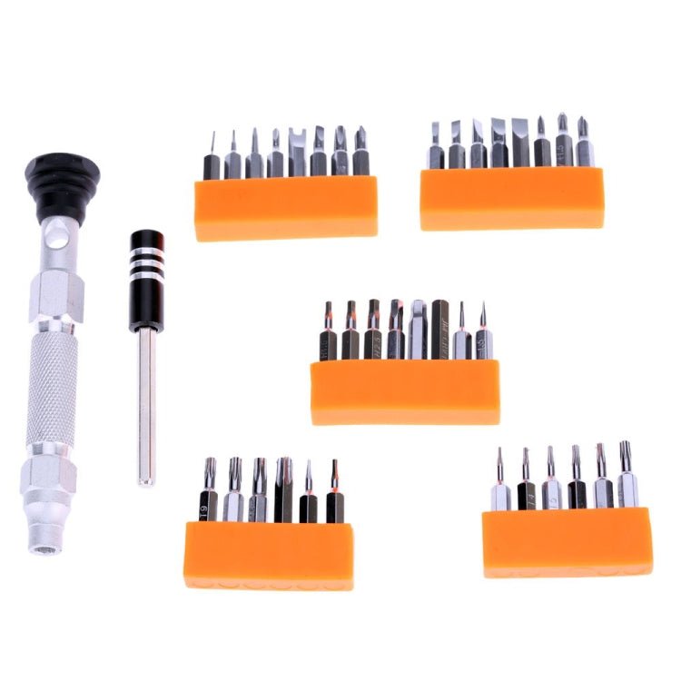 JAKEMY JM - 8151 38 in 1 Screwdriver Tools Set Precision Screwdriver Set Repair Tool Hand Tools, JM - 8151 - ORIWHIZ