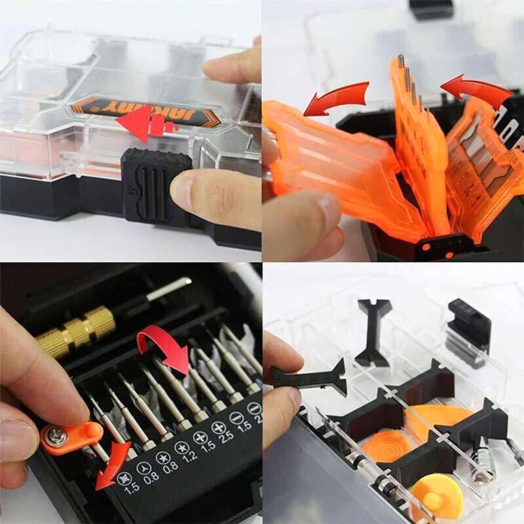 JAKEMY JM - 8158 34 in 1 Multipurpose Screwdriver Set Hardware Repair Tool, JM - 8158 - ORIWHIZ