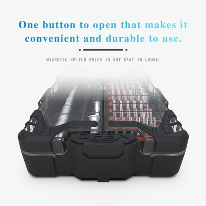JAKEMY JM - 8163 62 in 1 Multi - functional Screwdriver Set Repair Tool, JM - 8163 - ORIWHIZ
