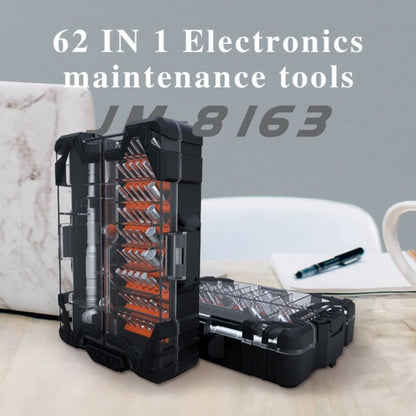 JAKEMY JM - 8163 62 in 1 Multi - functional Screwdriver Set Repair Tool, JM - 8163 - ORIWHIZ