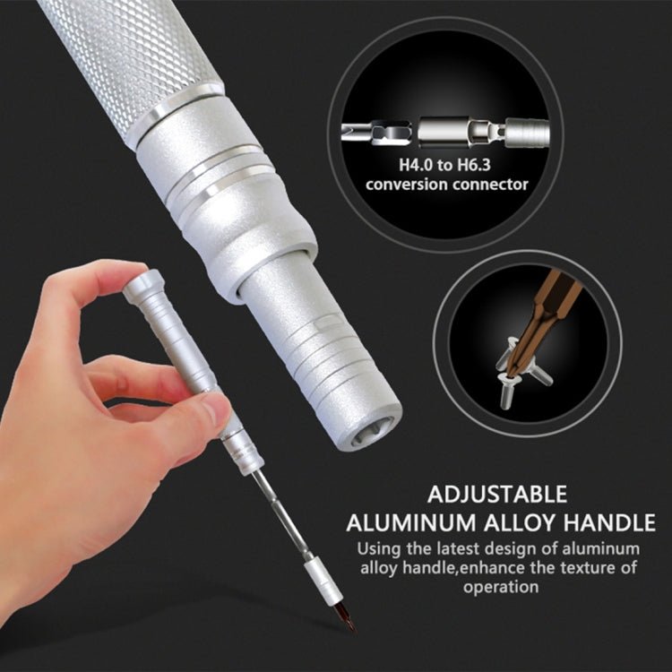 JAKEMY JM - 8166 61 in 1 Screwdriver kits Repair Hand Tools Kit, JM - 8166 - ORIWHIZ