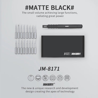 JAKEMY JM - 8171 Professional Multifunctional Screwdriver Set Precision Hand Tools, JM - 8171 - ORIWHIZ