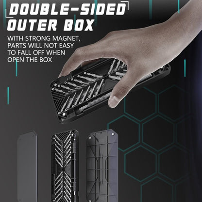 JAKEMY JM - 8175 50 in 1 Double - sided Outer Box Multifunctional and Precision Screwdriver Tool Set, JM - 8175 50 in 1 - ORIWHIZ