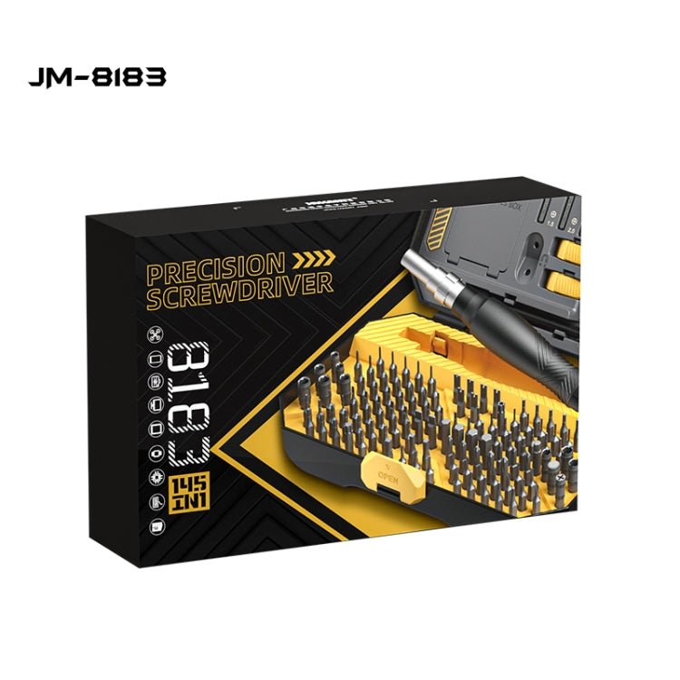 JAKEMY JM - 8183 145 in 1 Manual Multi - purpose Tool Screwdriver Set, JM - 8183 - ORIWHIZ