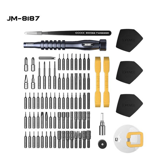 JAKEMY JM - 8187 83 in 1 Magnetic Screwdriver Set, JM - 8187 83 in 1 - ORIWHIZ