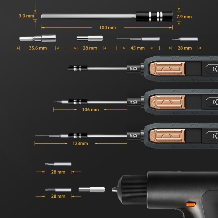 Jakemy JM - 8192 186 in1 CR - V Precision Screwdriver Set, JM - 8192 - ORIWHIZ