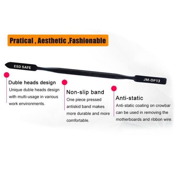 JAKEMY JM - OP13 Anti - static Pry Bar Metal Opening Tool / Flex Cable Remove Tool, JM - OP13 - ORIWHIZ