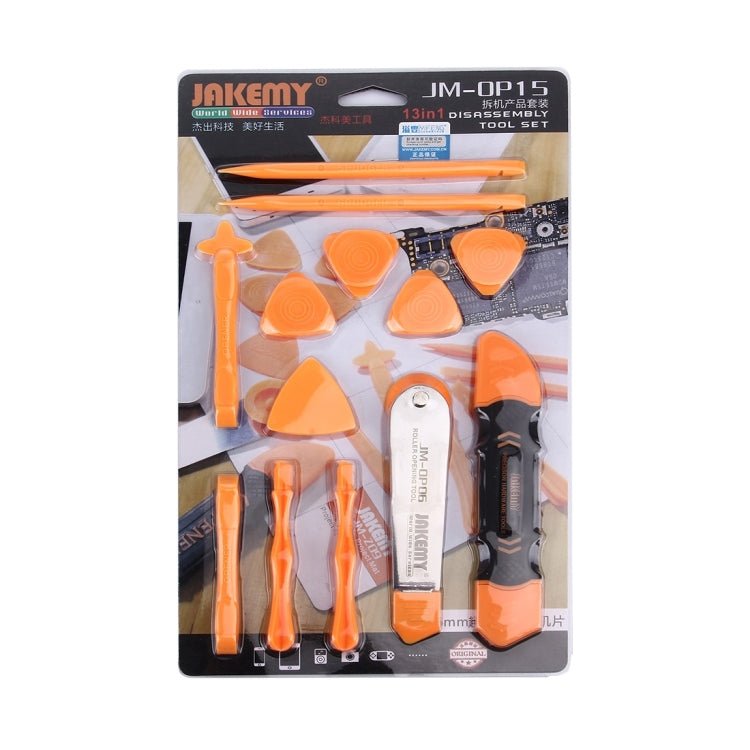 JAKEMY JM - OP15 13 in 1 Disassembly Tool Set, JM - OP15 - ORIWHIZ