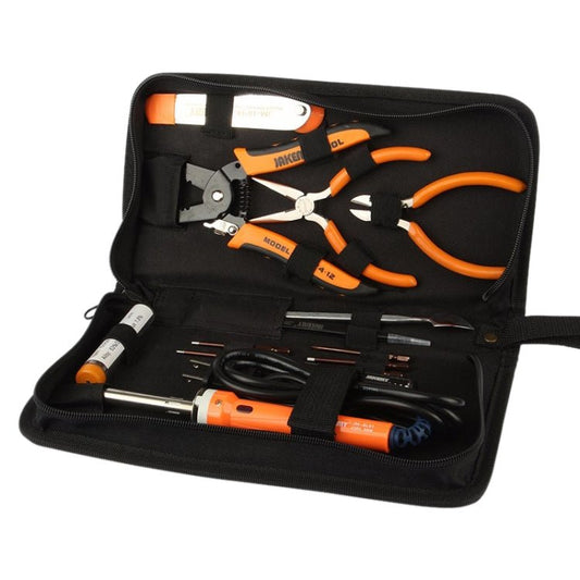 JAKEMY JM - P14 Welding Repair Tools Set Toolbox Bag Wire Stripper Pliers Screwdriver, US Plug, JM - P14 - ORIWHIZ