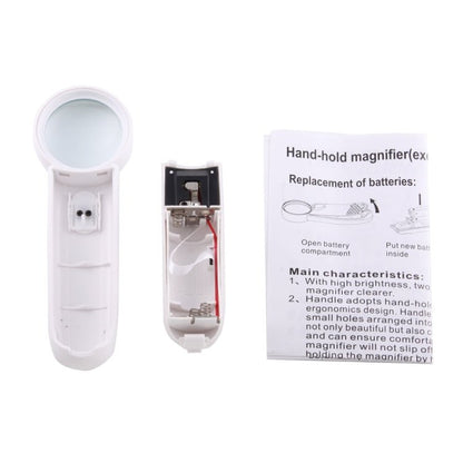 JAKEMY JM - Z19 Portable 8X Optical Magnifier with LED Light, JM - Z19 8X Magnifier - ORIWHIZ