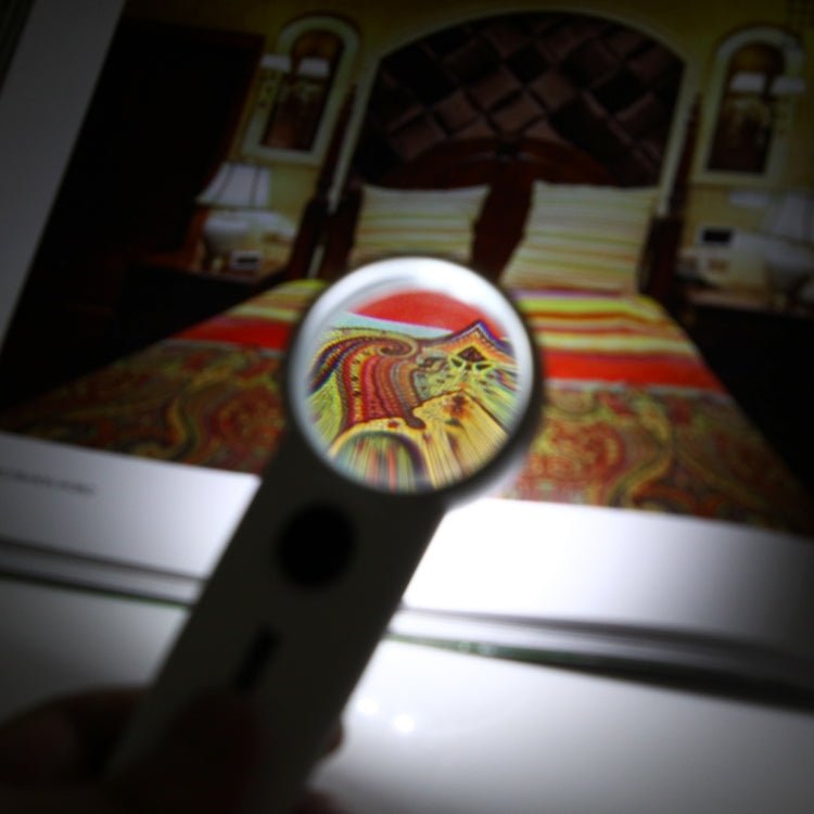 JAKEMY JM - Z19 Portable 8X Optical Magnifier with LED Light, JM - Z19 8X Magnifier - ORIWHIZ