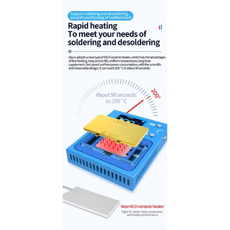 JC Aixun iHeater Pro Intelligent Desoldering Station, JC Aixun iHeater Pro - ORIWHIZ