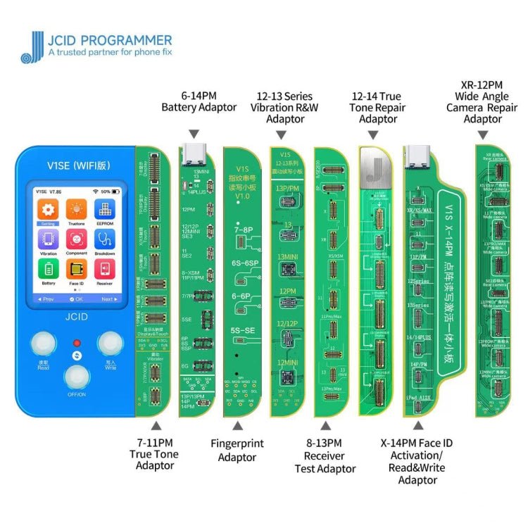 JC V1SE Testing Repair Wide Angle Camera Board For iPhone XR - 12 Pro Max, Wide Angle Camera Board For iPhone XR - 12 Pro Max - ORIWHIZ