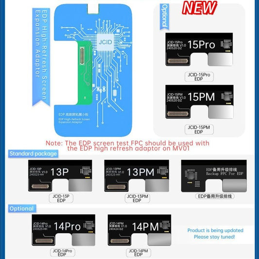 JCID EDP High - Refresh Screen Expansion Adaptor For iPhone/iPad, JCID EDP - ORIWHIZ