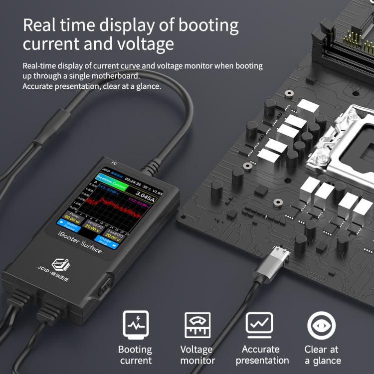 JCID iBooter Surface Current Analyzer for Surface Series, iBooter Surface - ORIWHIZ